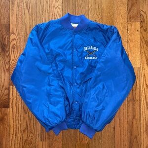 De La Salle Baseball The Game Vintage Satin Jacket Size XL
